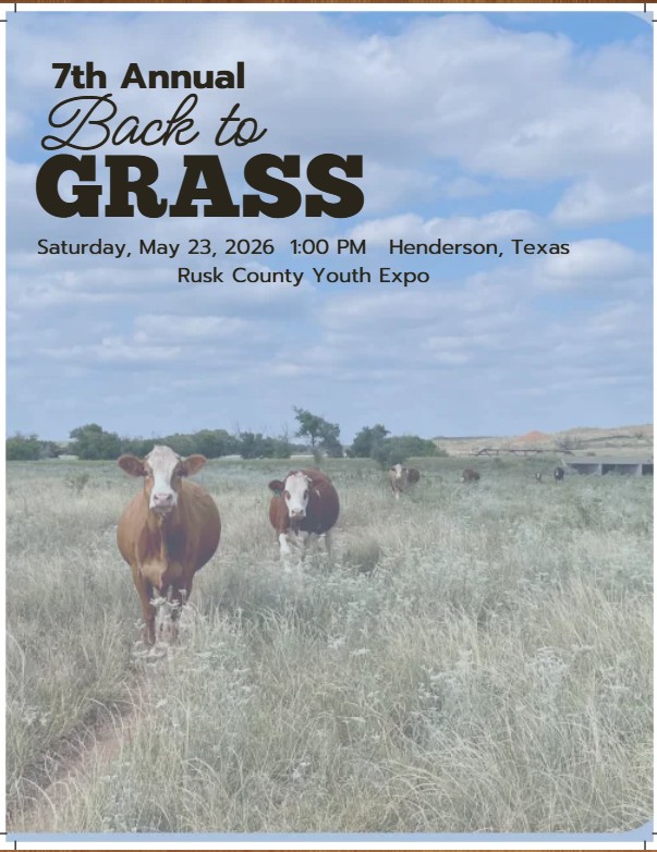 7th annual back to grass sale